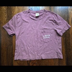 Pink Victoria's Secret Cotton Short‎ T-shirt Size S